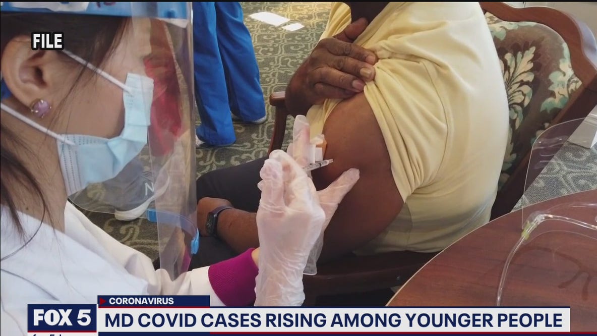 Maryland COVID-19 cases rising among younger people